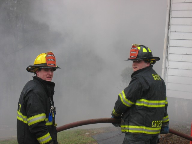 BHFD LIVE BURN APRIL 2,2005 J. NICKSON & W. GUEST